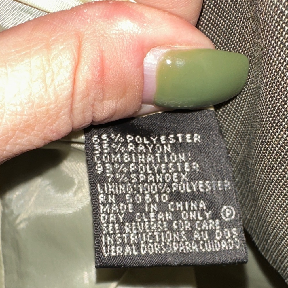 Kasper Olive Green Blazer - Picture 5 of 5